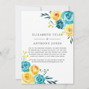 Faire-part Liste d'invités réduits pour les Mariages turquois