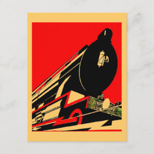 Faire-part Locomotive vintage de Deco nous avons déplacé des