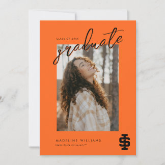 Faire-part Logo Bengales Gras de l'Université d'État de l'Ida