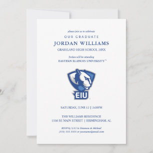 Faire-part Logo Eastern Illinois University Panthers