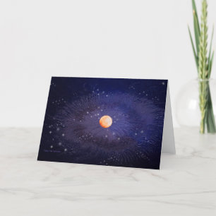Faire-part "Lune solitaire pour toujours"