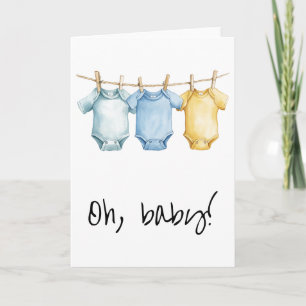 Faire-part Marchandises Elegant Baby