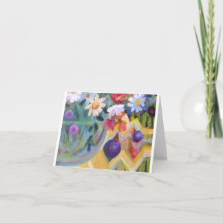 Faire-part Marguerites et prunes