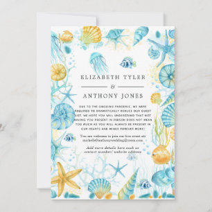 Faire-part Mariage avec Liste de Invités Réduite sur le Thème