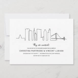 Faire-part Mariage de San Francisco