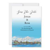 Faire-part Mariage St Augustine