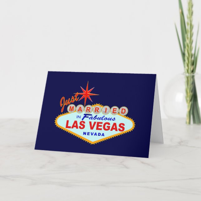 Faire-part Marié à Fabulous Las Vegas (Devant)