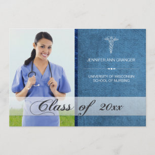 Faire-part Médicale de photo d'obtention du