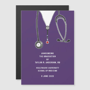 Faire-part Médicale d'études supérieures