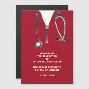 Faire-part Médicale d'études supérieures