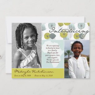 Faire-part Message de l'Afrique : Rétros souffles