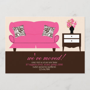 Faire-part mobile de décor élégant