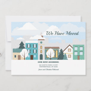 Faire-part mobile de Winter Town