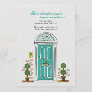 Faire-part mobile d'entrée principale