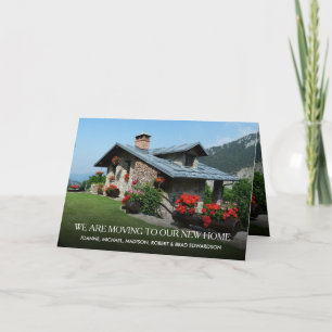 Faire-part Moderne déménagement à New Home photo