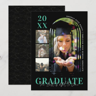 Faire-part Moderne Minimal Graduation simple Arché 4 Photo