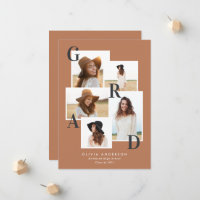 Moderne multi photo graphique géométrique terre cu