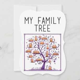 Faire-part Mon arbre familial