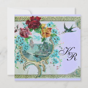 FAIRE-PART MONOGRAMME ROMANTİCA 3