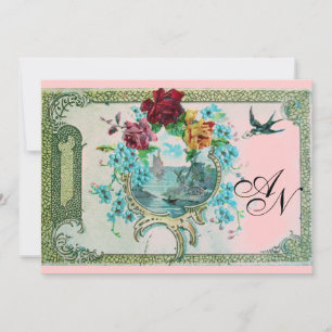 FAIRE-PART MONOGRAMME ROMANTİCA 3