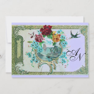 FAIRE-PART MONOGRAMME ROMANTİCA 3