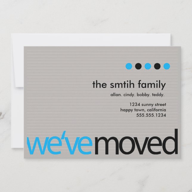 Faire-part Mood (Devant)