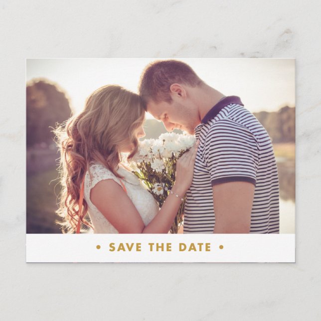 Faire-part Nettoyer | Enregistrer la carte postale Date (Devant)