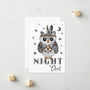 Faire-part Night Owl