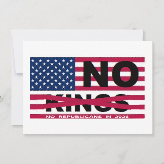 FAIRE-PART NO KINGS (Devant)