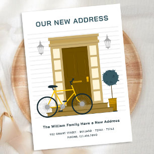 Faire-part Notre nouvelle adresse l Nouvelle maison Vivre nou