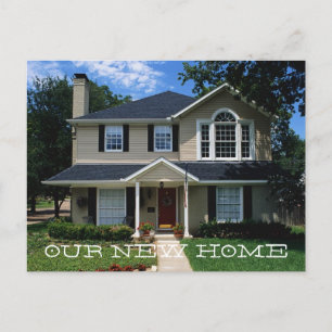 Faire-part Notre nouvelle carte postale à la maison de photo