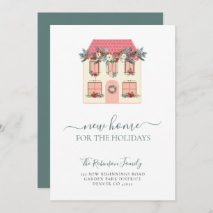 Faire-part Nous avons déménagé un nouveau jour férié Noël dém