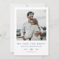 Nous avons lié le Mariage d'Elopement photo modern