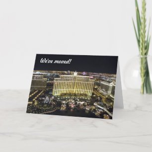 Faire-part Nous nous sommes déplacés - à Las Vegas