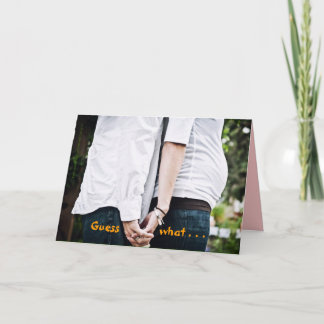 Faire-part Nous sommes Enceintes I