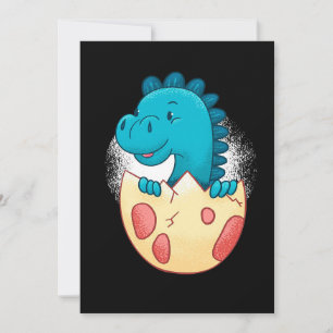 Faire-part Nouveau-né Dinosaur bébé   Cadeau mignon   Pour bé