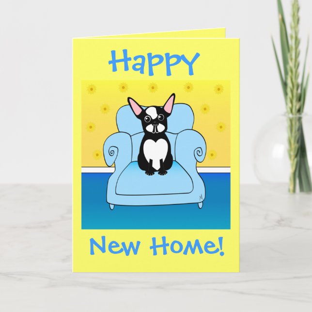 Faire-part Nouvelle maison heureuse ! (Devant)