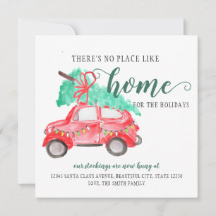 Faire-part Nouvelle Maison Pour Les Fêtes De Noël