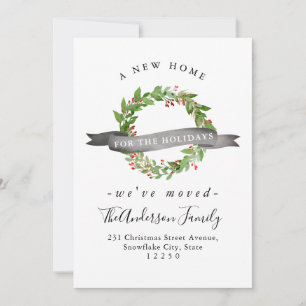 Faire-part Nouvelle maison pour les jours fériés Vacances de 