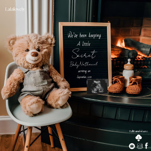 Faire-part numérique neutre de grossesse