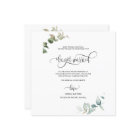 On s'est marié, Mariage de Foliage Greenery