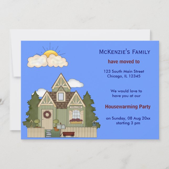 Faire-part Ouverture (Devant)