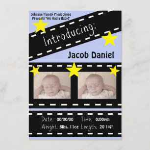 Faire-part Panneau de clapet de bobine de film