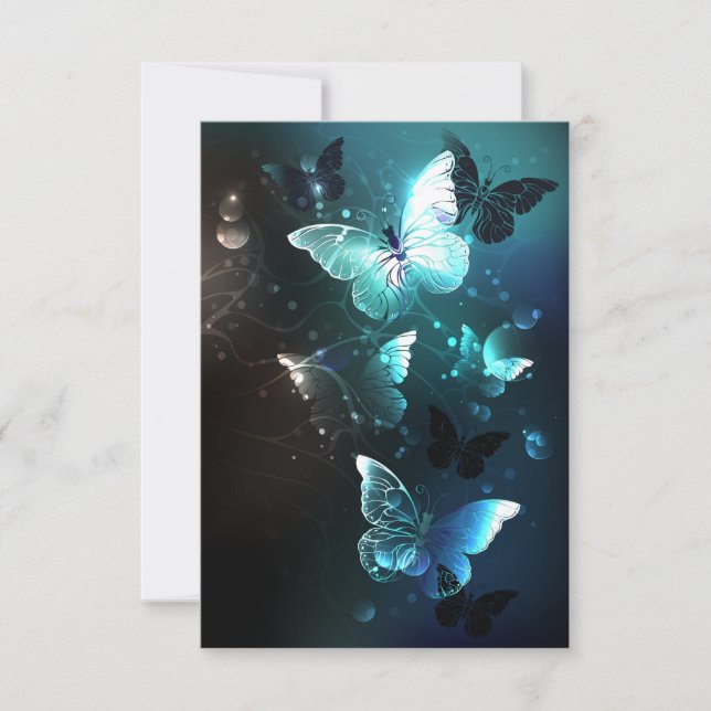 Faire-part Papillons de nuit (Devant)