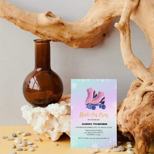 Faire-part Patinage sur glace Patinage d'hiver Patinage sur l