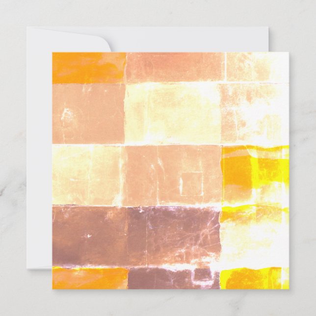 Faire-part Pêche à plaid jaune (Devant)