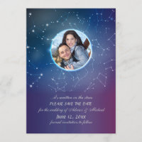 Faire-part photo Constellation