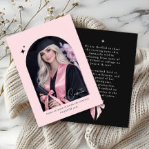 Photo de ruban rose sur fond noir élégante remise 