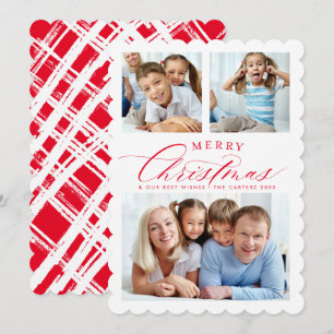 Faire-part PHOTO MULTI FAMILLE noël est la citation de saison