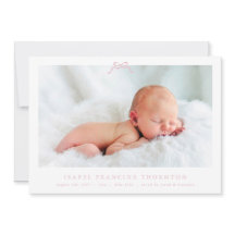 photo simple rose bébé naissance